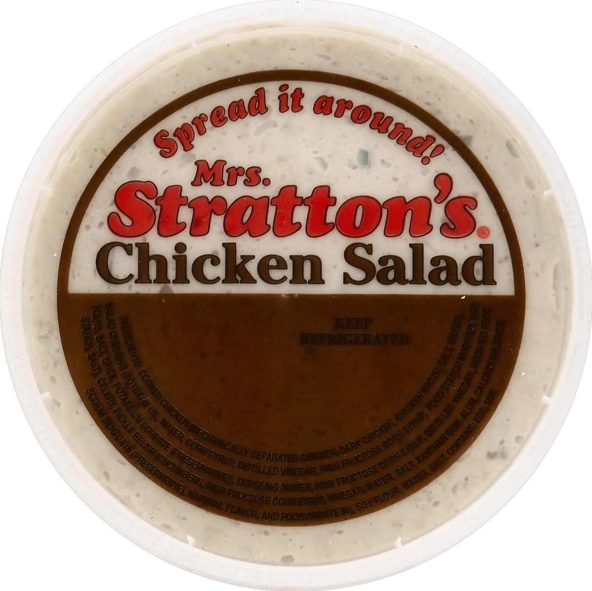 slide 2 of 3, Mrs. Stratton's Chicken Salad, 12 oz