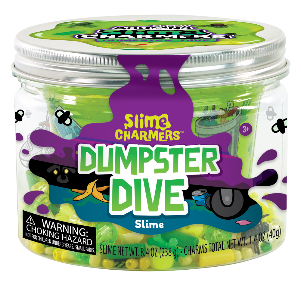 slide 1 of 1, Crazy Aarons® Dumpster Dive Slime Charmers™, 1 ct