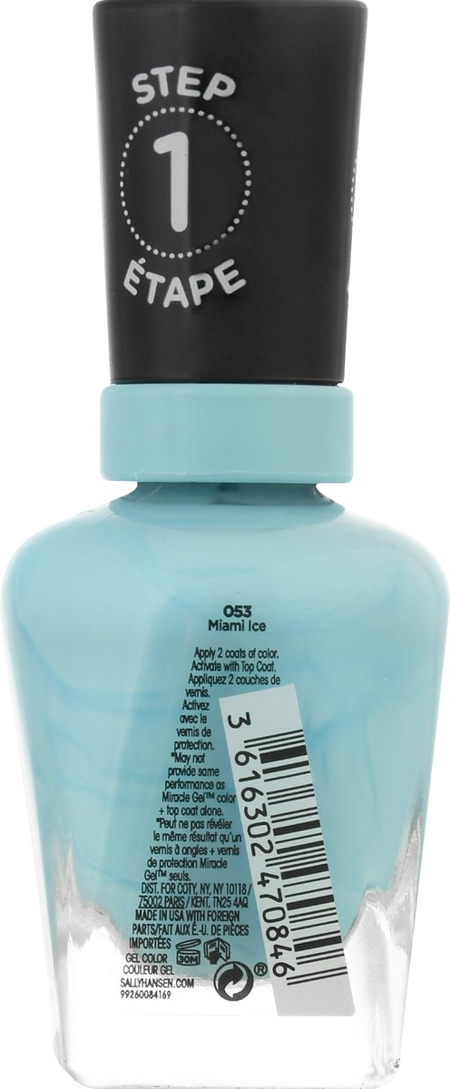 slide 3 of 11, Sally Hansen Miracle Gel Nail Polish - Miami Ice (Neon) - 0.5 fl oz, 0.5 fl oz