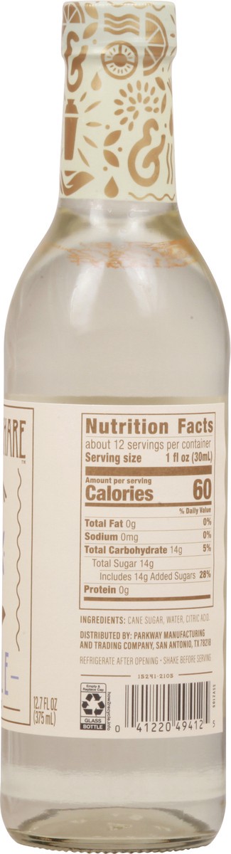 slide 2 of 9, Shake & Share Simple Syrup - 12.7 fl oz, 12.7 fl oz