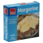 slide 1 of 1, Harris Teeter Margarine Quarters, 16 oz