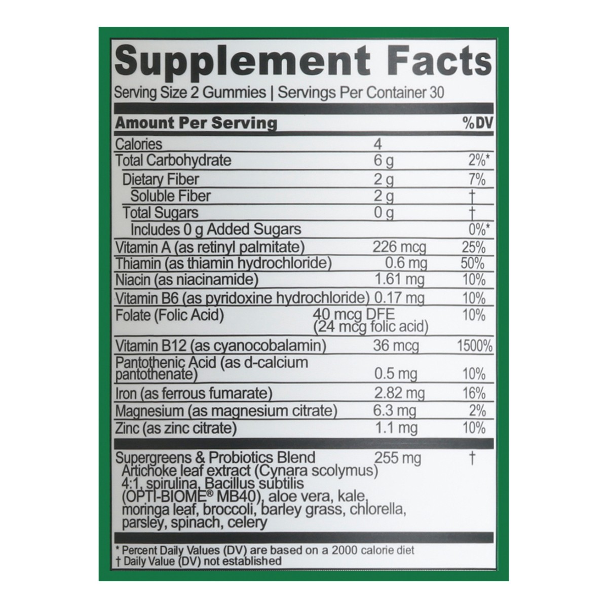 slide 12 of 13, Goli Supergreens Gummies, 60 ct