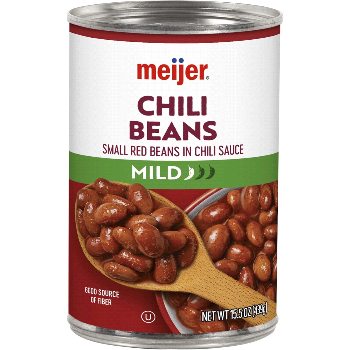 slide 1 of 5, Meijer Mild Chili Beans, 15.5 oz
