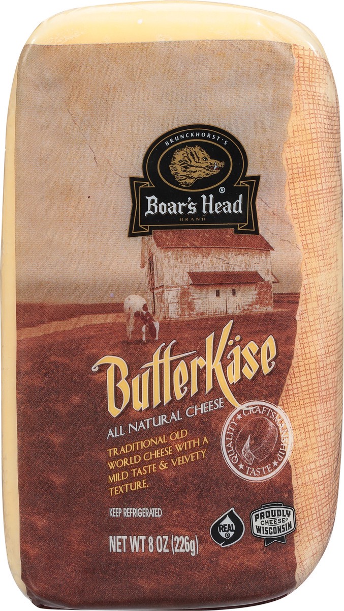 slide 8 of 13, Boar's Head Butterkase Cheese, per lb