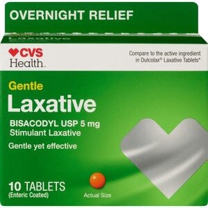 slide 1 of 1, CVS Health Gentle Laxativetablets, 10 Ct, 1 ct