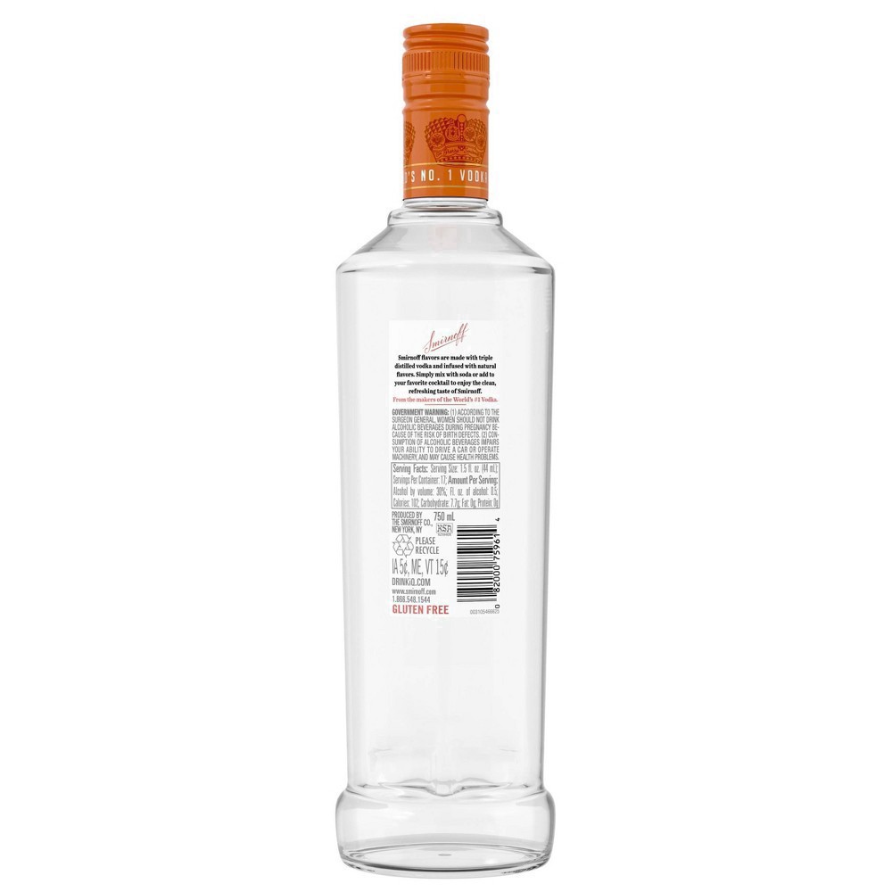 slide 6 of 11, Smirnoff Kissed Caramel Flavored Vodka - 750ml Bottle, 750 ml