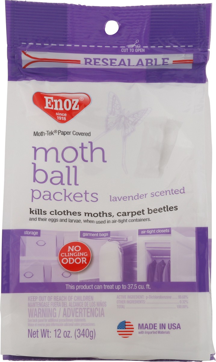 slide 6 of 9, Enoz Lavender Scented Moth Balls 12 oz, 12 oz