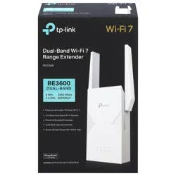 TP LINK Tp-Link Be3600 Wi-Fi Range Extender (Re235be) | 3.6 Gbps Dual-Band Wi-Fi 7 | 2.5 Gbps Ethernet Port | Easymesh Compatible | Whole Home Coverage | Multi-Link Operation | Smart Roaming
