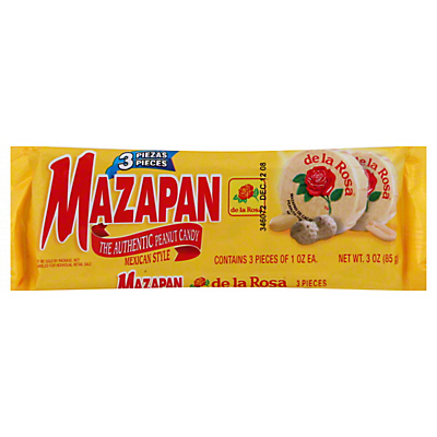 slide 1 of 1, De la Rosa Mazapan The Authentic Peanut Candy, 3 oz