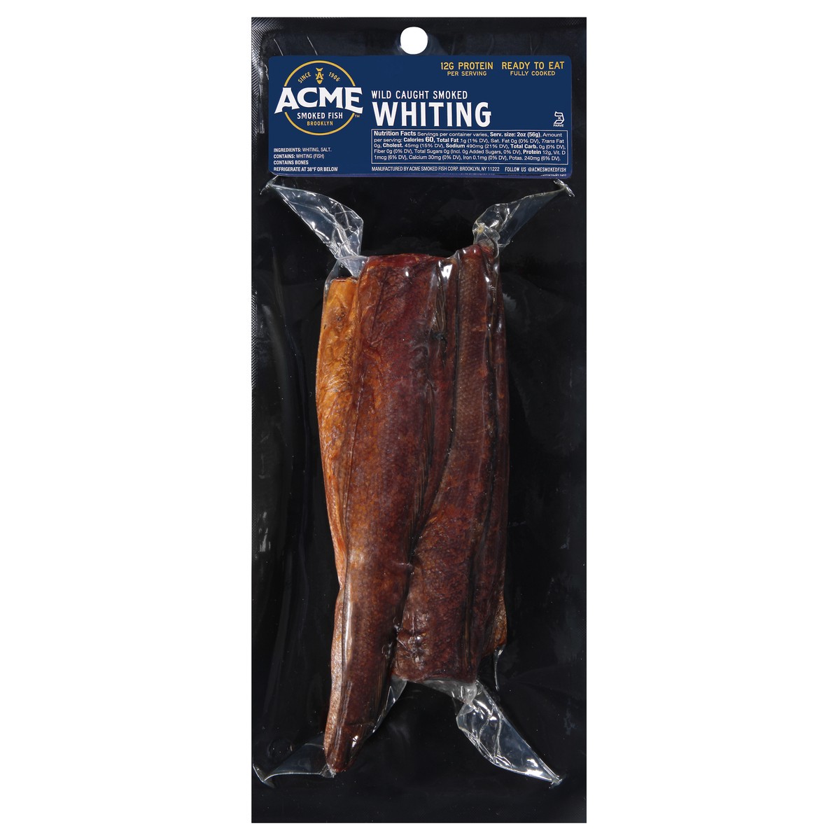 slide 3 of 3, Acme Whiting Smoked - 8.00 LB, 8 lb