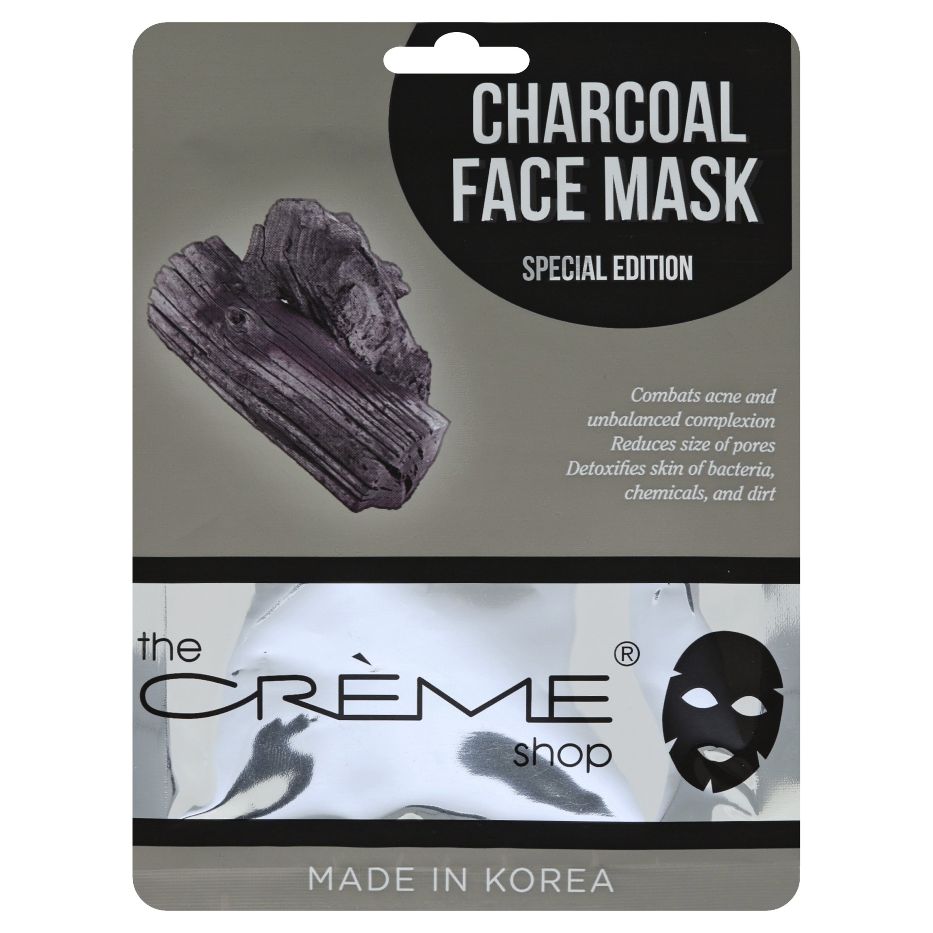 slide 1 of 2, The Crème Shop Face Mask 0.81 oz, 1 ct