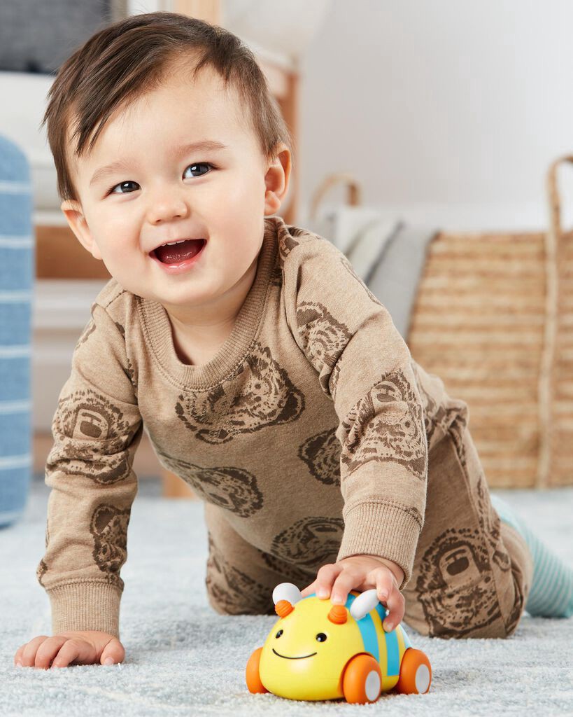 slide 3 of 7, Skiphop Explore & More Pull & Go Car - Bee Bee NS, 1 ct