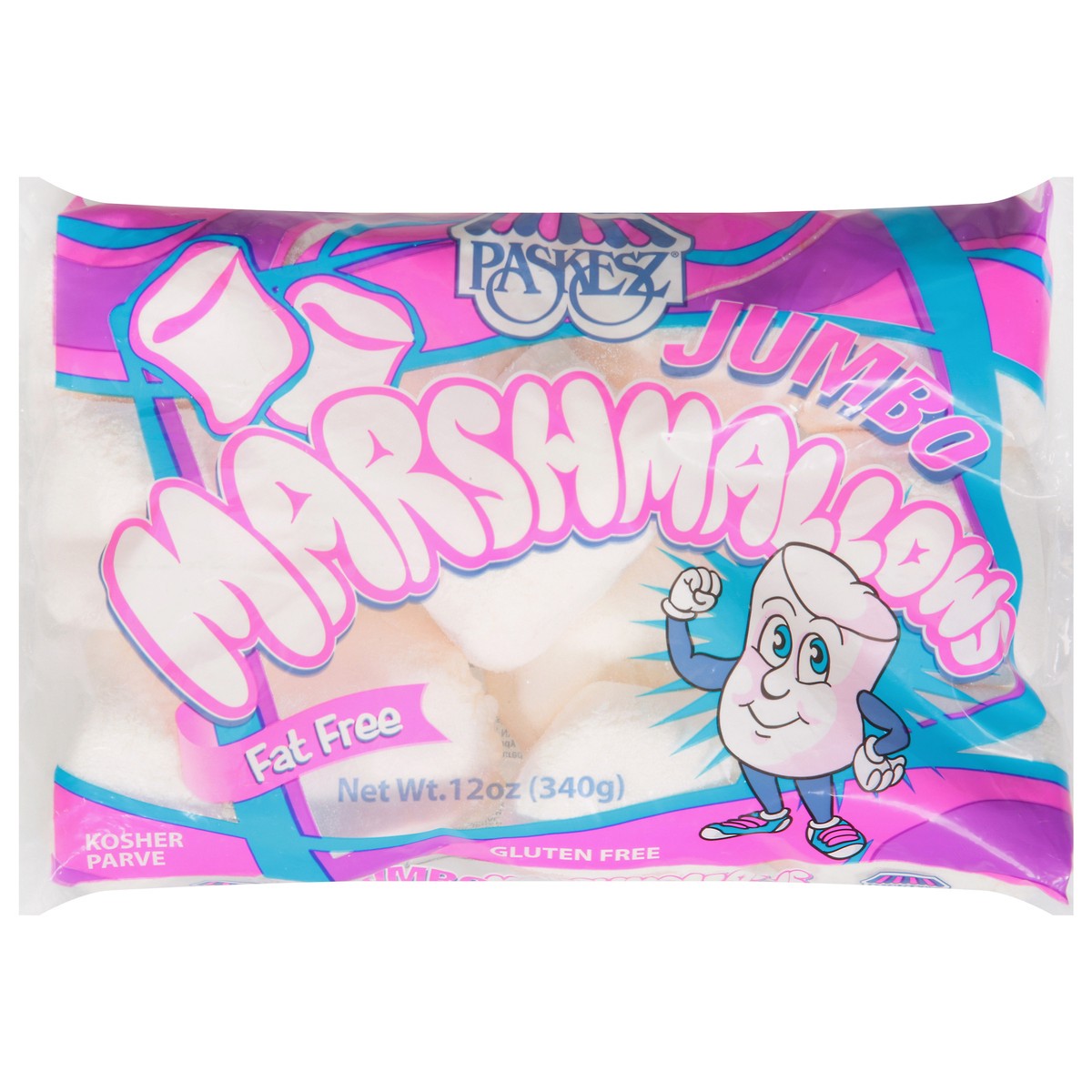 slide 1 of 12, Paskesz Jumbo Marshmallows 12 oz, 12 oz