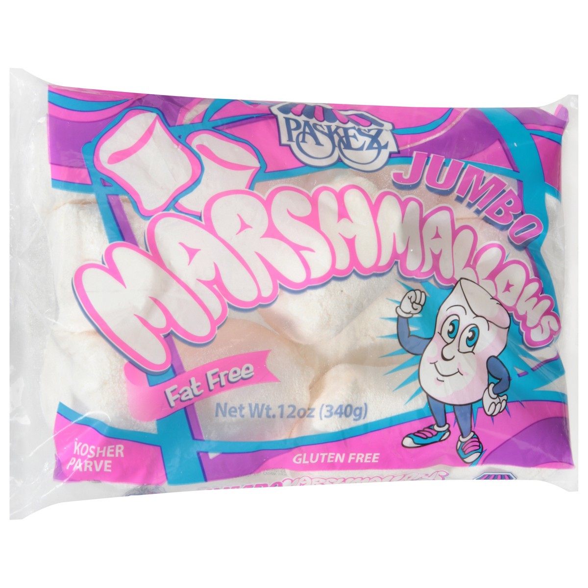 slide 8 of 12, Paskesz Jumbo Marshmallows 12 oz, 12 oz