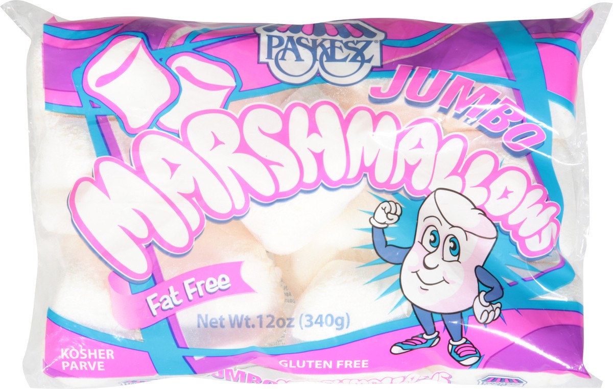 slide 7 of 12, Paskesz Jumbo Marshmallows 12 oz, 12 oz