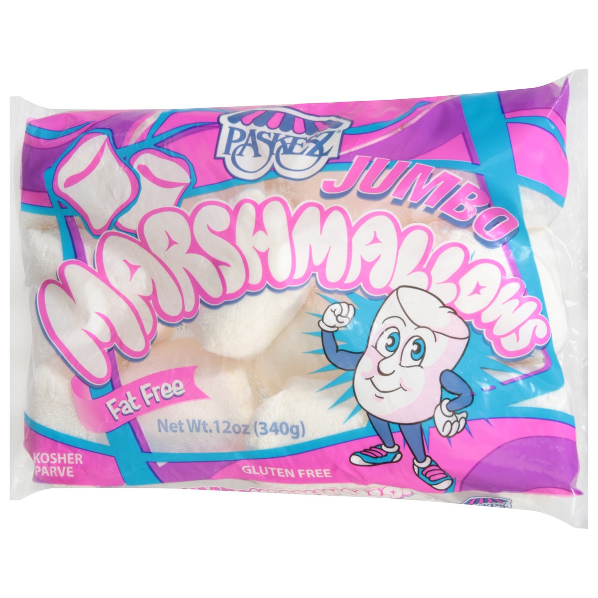 slide 6 of 12, Paskesz Jumbo Marshmallows 12 oz, 12 oz