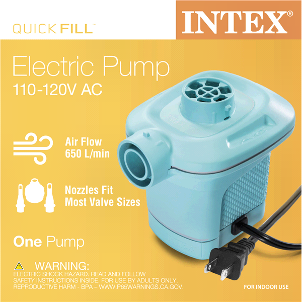 slide 4 of 5, Intex Quick-Fill AC Electric Pump, 1 ct