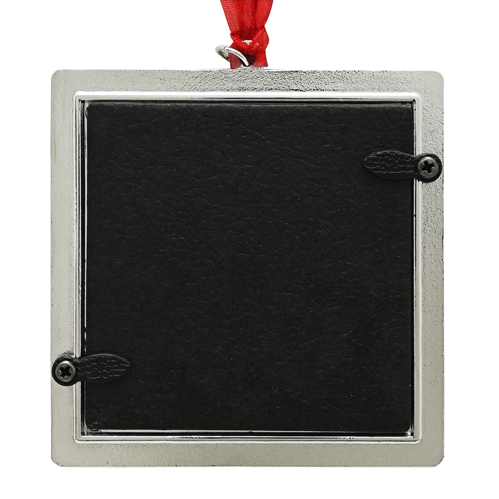 slide 3 of 3, 2.5" X 2.5" Silver Square 2025 Metal Ornament Frame By Studio Decor, 2.5 in x 2.5 in
