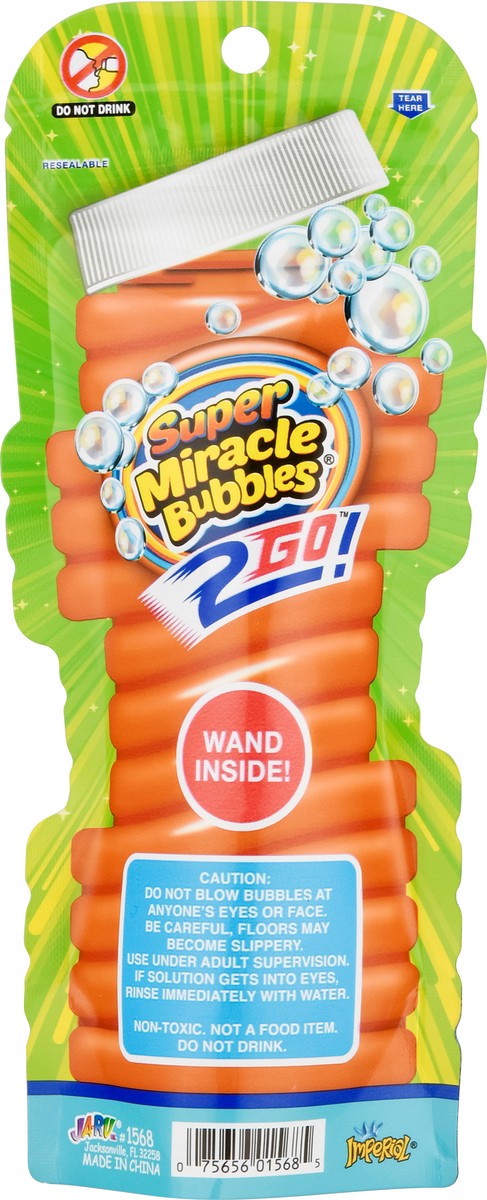 slide 3 of 9, Super Miracle Bubbles 2 Go Ages 4+ Bubbles 4 fl oz, 4 fl oz