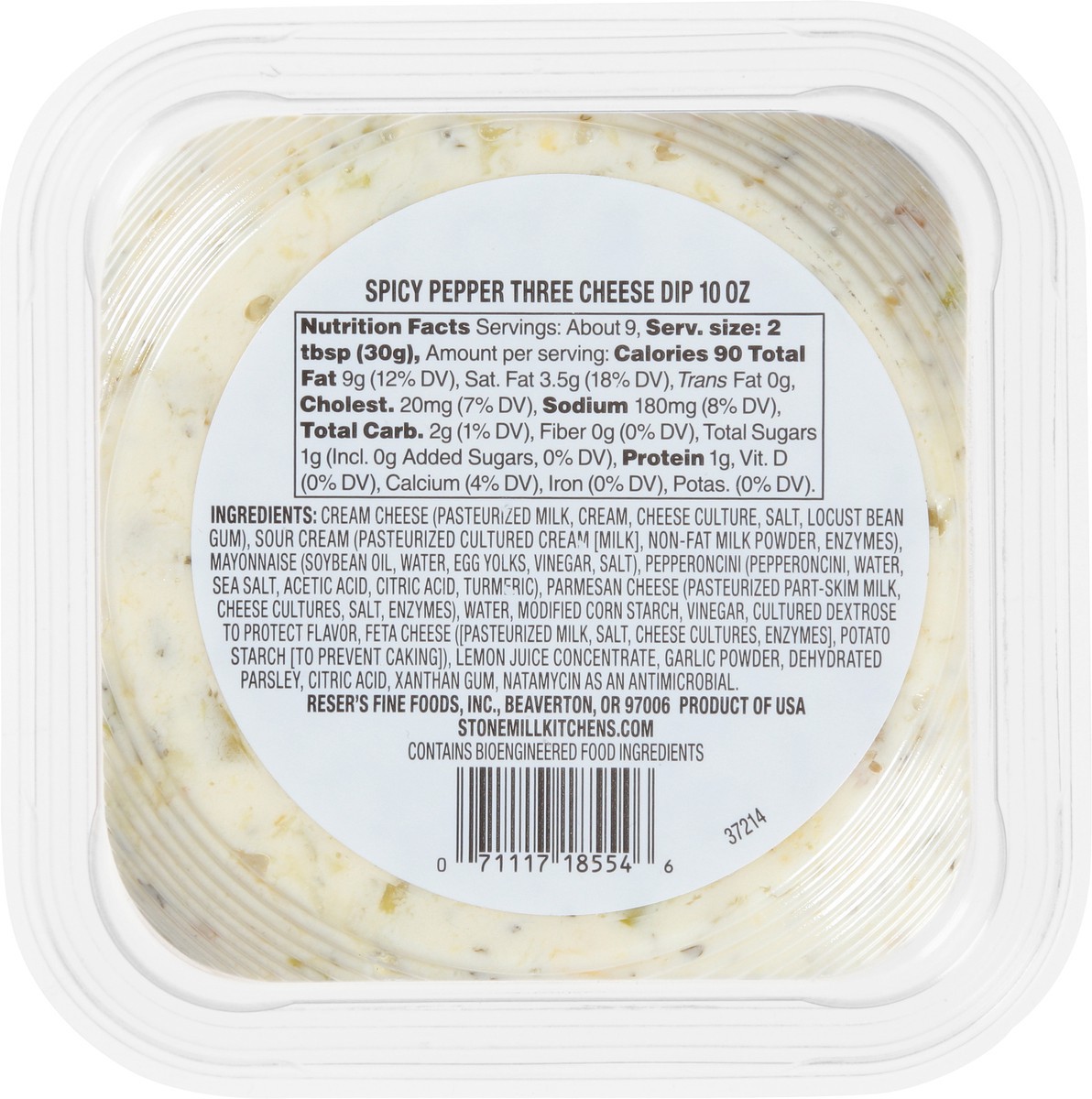 slide 11 of 13, Stonemill Kitchens Spicy Pepper Three Cheese Dip, 10 oz