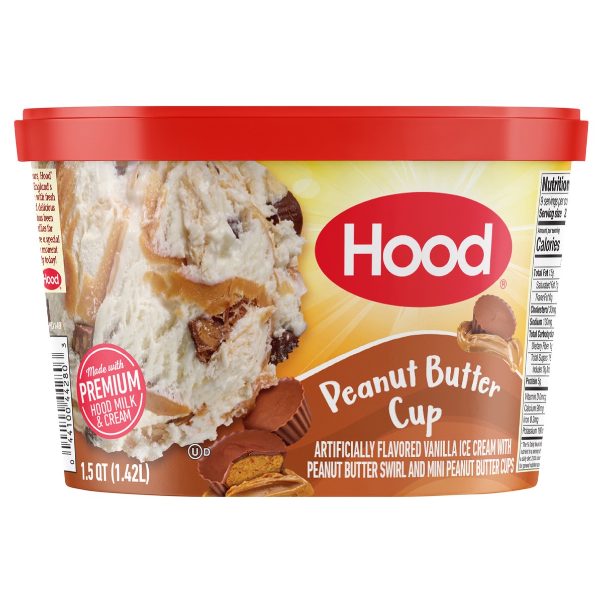 slide 1 of 11, Hood Peanut Butter Cup Ice Cream, 1.5 Quarts, 1.5 qt