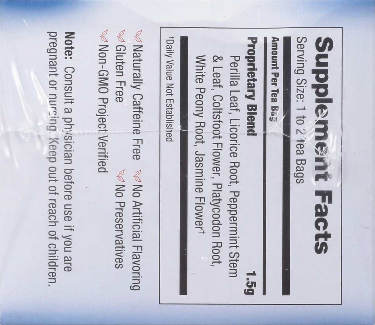 slide 10 of 15, Bravo Tea Lung Soother Herbal Tea 20 Tea Bags - 20 ct, 20 ct