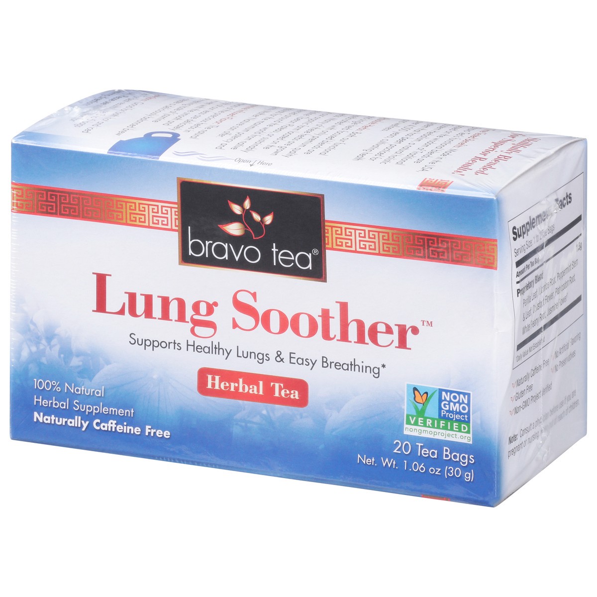 slide 3 of 15, Bravo Tea Lung Soother Herbal Tea 20 Tea Bags - 20 ct, 20 ct