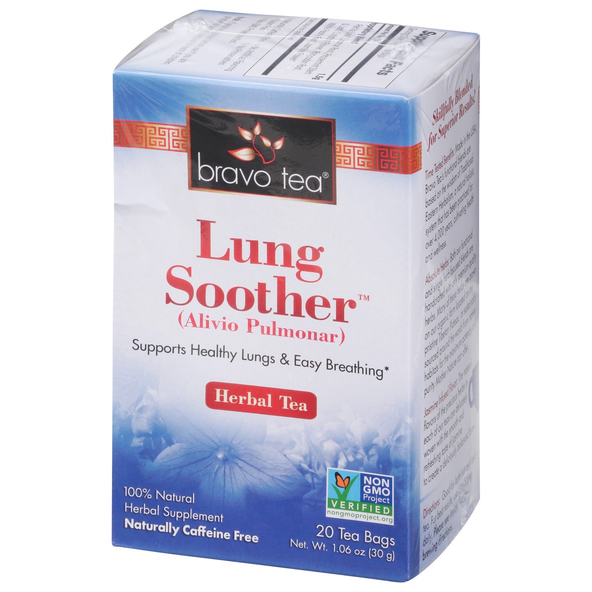 slide 2 of 15, Bravo Tea Lung Soother Herbal Tea 20 Tea Bags - 20 ct, 20 ct