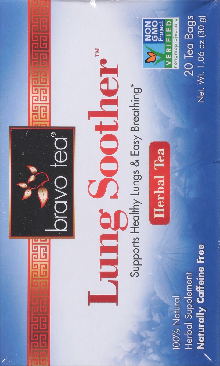 slide 15 of 15, Bravo Tea Lung Soother Herbal Tea 20 Tea Bags - 20 ct, 20 ct
