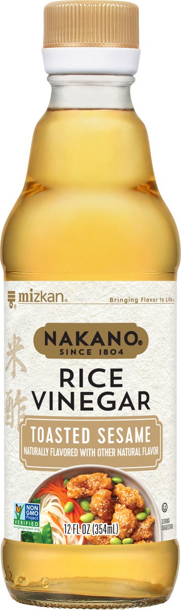 slide 6 of 9, Nakano Toasted Sesame Rice Vinegar, 12 oz