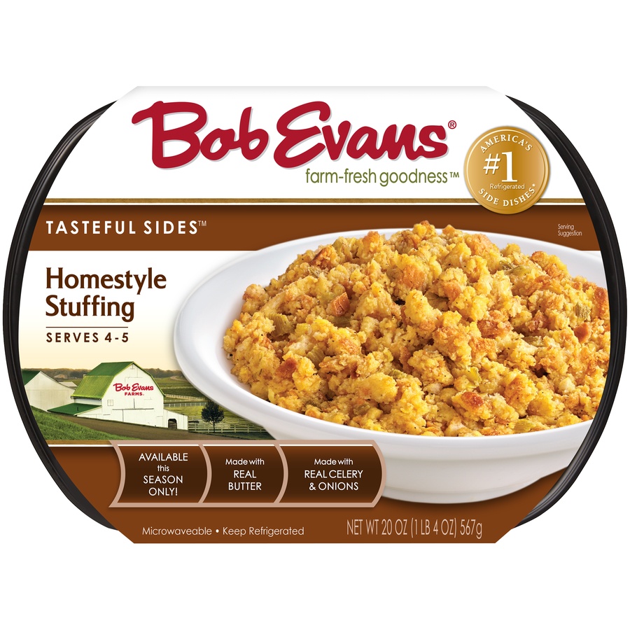 slide 1 of 3, Bob Evans Homestyle Stuffing, 20 oz