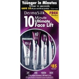 slide 1 of 1, DermaSilk 10 Minute Ultimate Face Lift, 1 oz