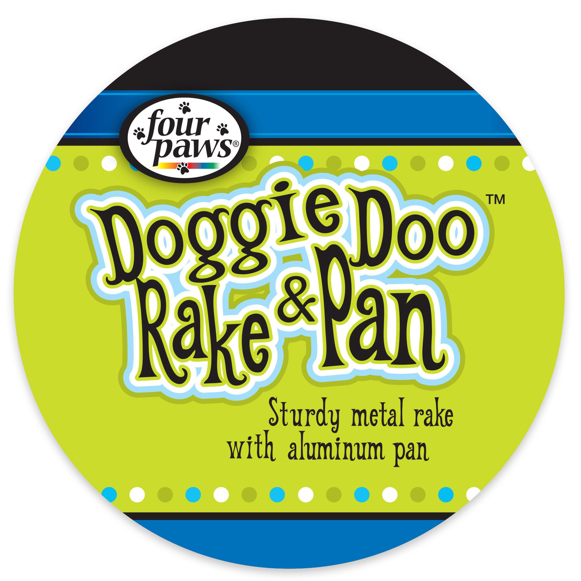 slide 5 of 7, Four Paws Large Rake Set, 1 ct