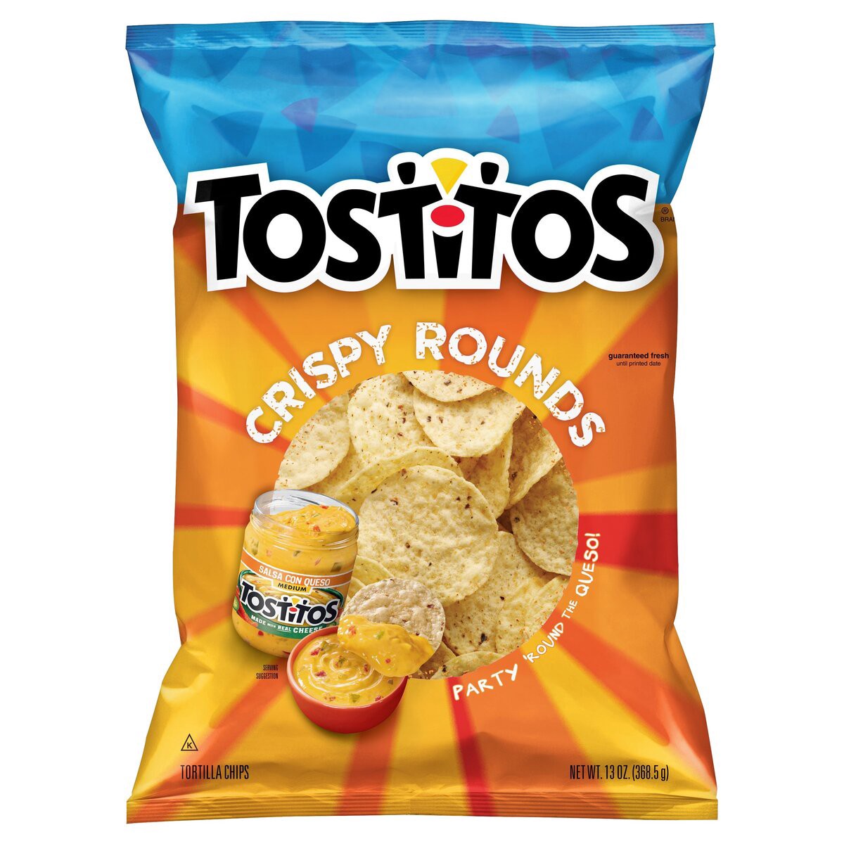 slide 1 of 3, Tostitos Tortilla Chips, 13 oz