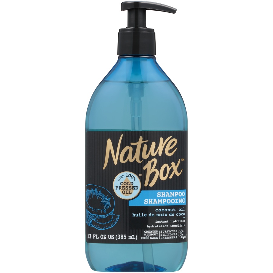 slide 1 of 1, Nature Box Coconut Oil Shampoo, 13 fl oz