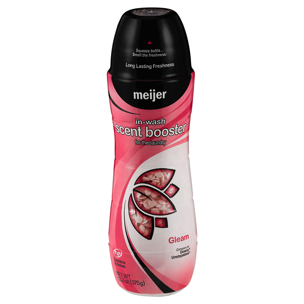 slide 1 of 1, Meijer In-Wash Laundry Scent Booster, Gleam, 13.2 oz