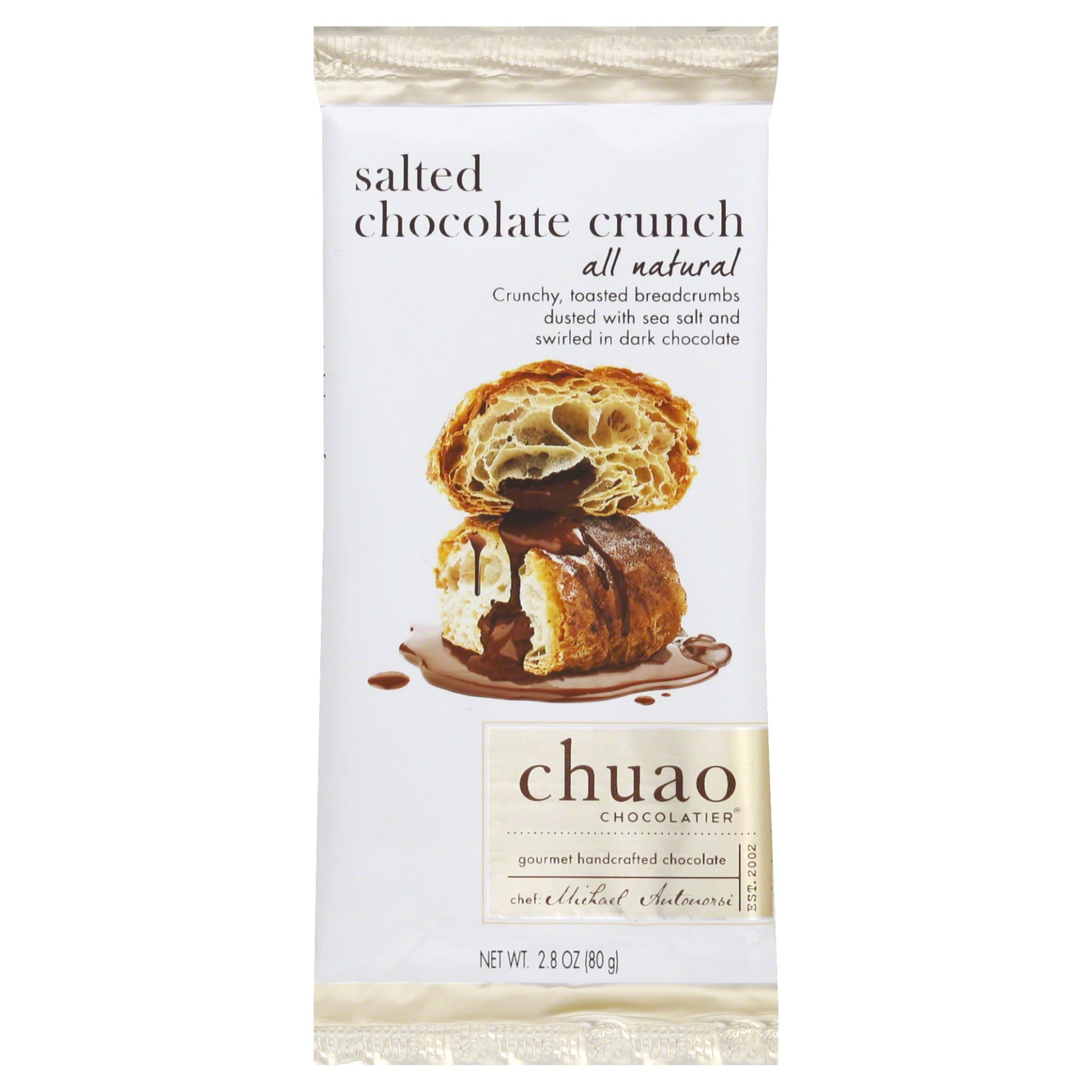 slide 1 of 1, Chuao Chocolatier California Collective Salted Caramel Dreamin' Chocolate Bar, 2.8 oz