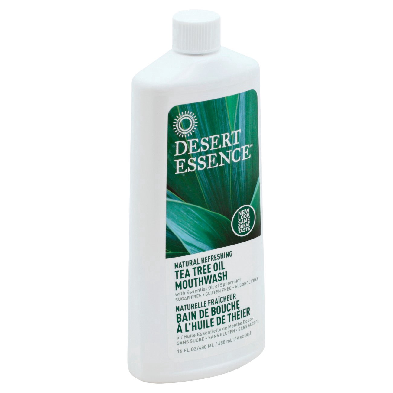 slide 1 of 10, Desert Essence Tea Tree Oil Mouthwash, 16 fl oz