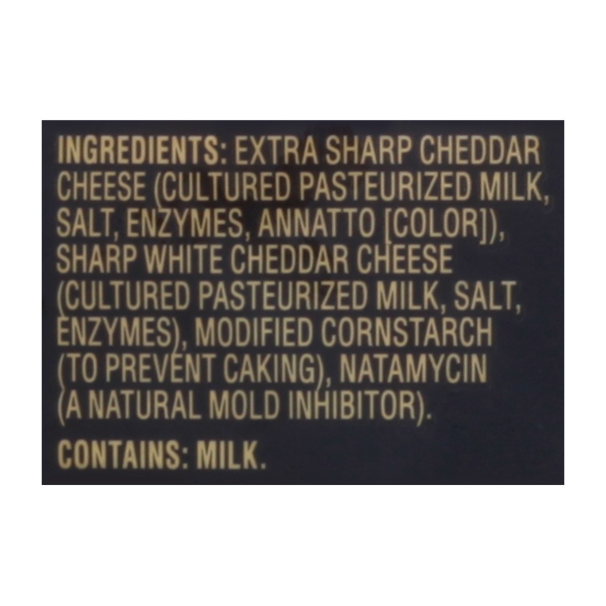 slide 10 of 11, Cracker Barrel Black Ribbon Double Cheddar Shredded Cheese, 8 oz. Bag, 8 oz