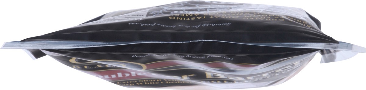 slide 2 of 11, Cracker Barrel Black Ribbon Double Cheddar Shredded Cheese, 8 oz. Bag, 8 oz