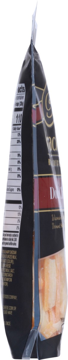 slide 5 of 11, Cracker Barrel Black Ribbon Double Cheddar Shredded Cheese, 8 oz. Bag, 8 oz