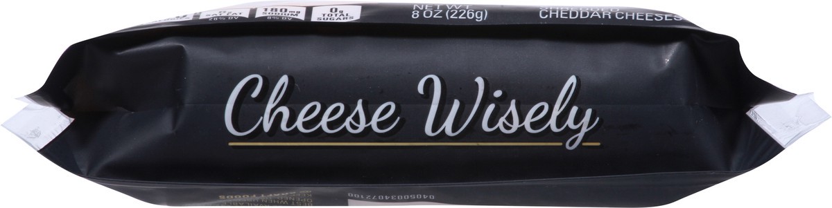 slide 3 of 11, Cracker Barrel Black Ribbon Double Cheddar Shredded Cheese, 8 oz. Bag, 8 oz