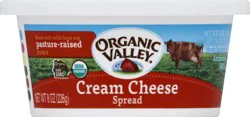 Organic Valley Cream Cheese Spread 8 oz
