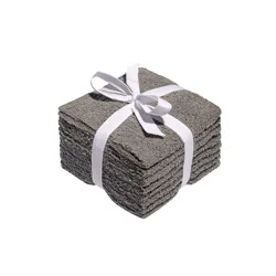 Everyday Living Dark Grey Washcloths