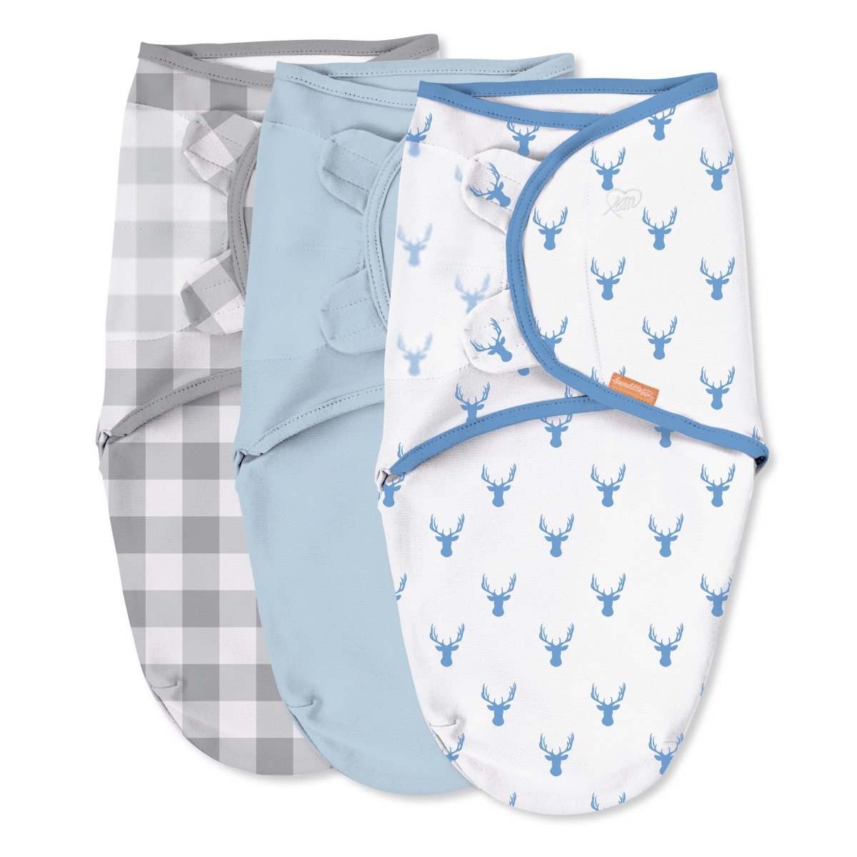 slide 1 of 17, SwaddleMe Oh Deer Original Swaddle, 3 ct