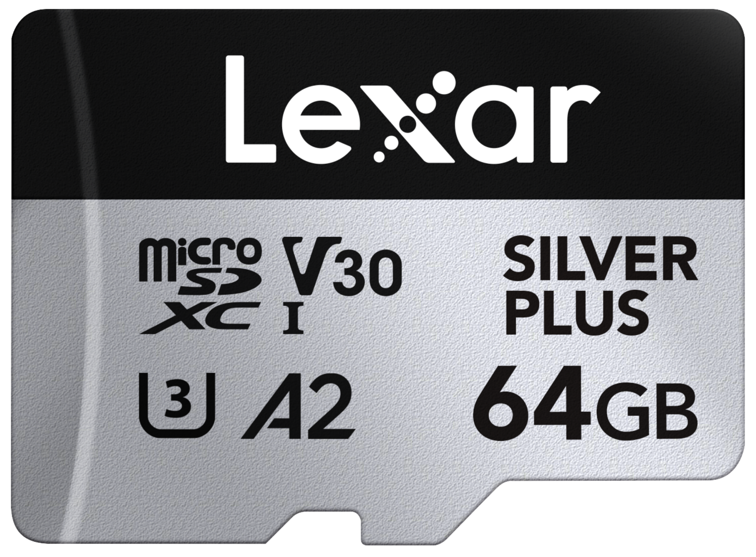 slide 1 of 7, Lexar Professional Silver Plus Microsdxc Uhs-I Card, 64gb, 1 ct