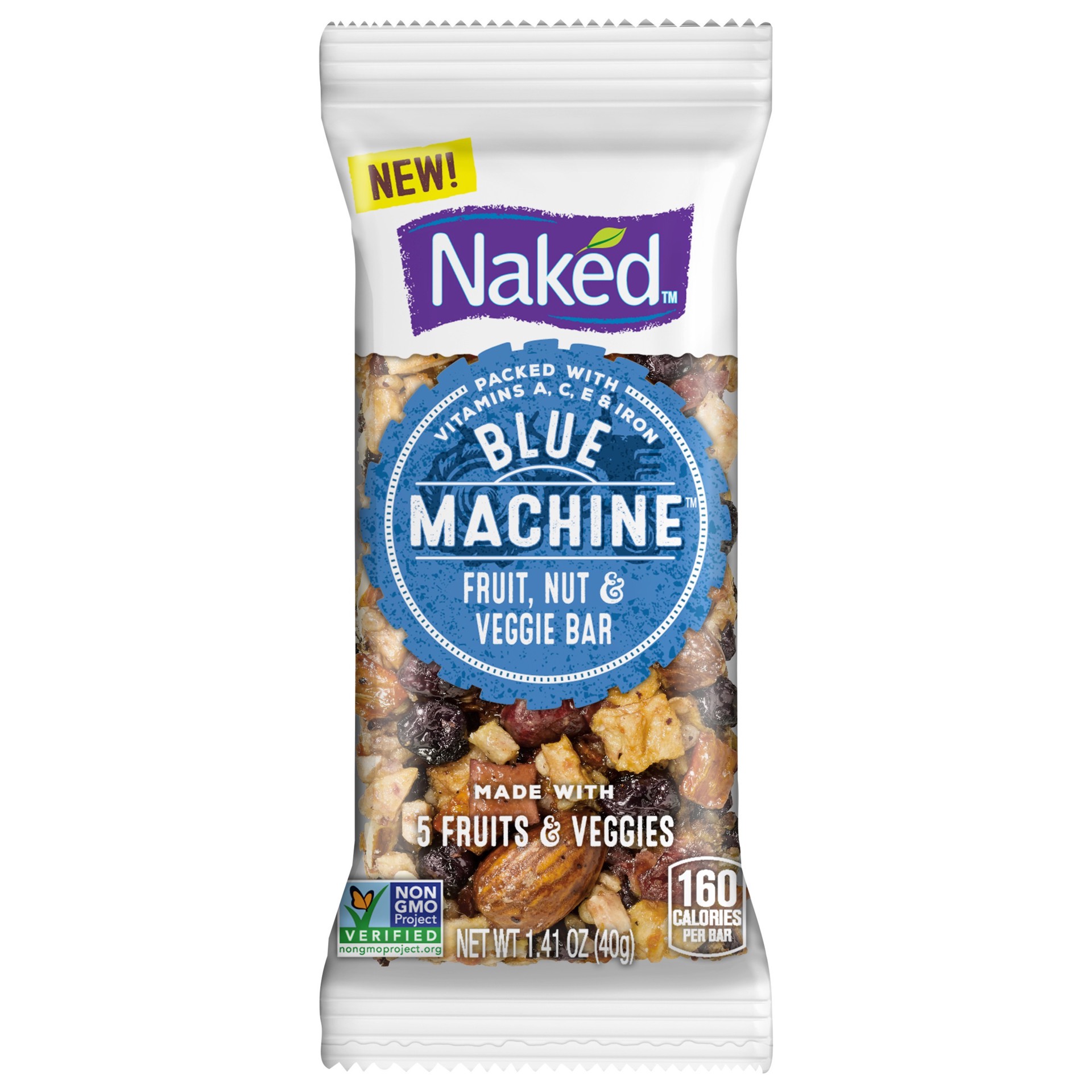 slide 1 of 1, Naked Juice Blue Machine Bar, 1.41 oz
