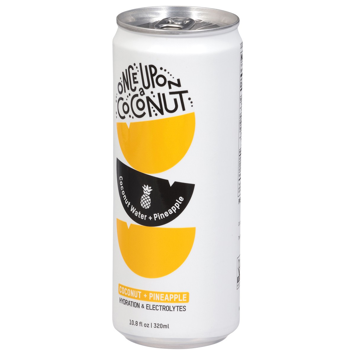 slide 14 of 15, Once Upon A Coconut Coco Wtr+pineapple, 10.8 oz