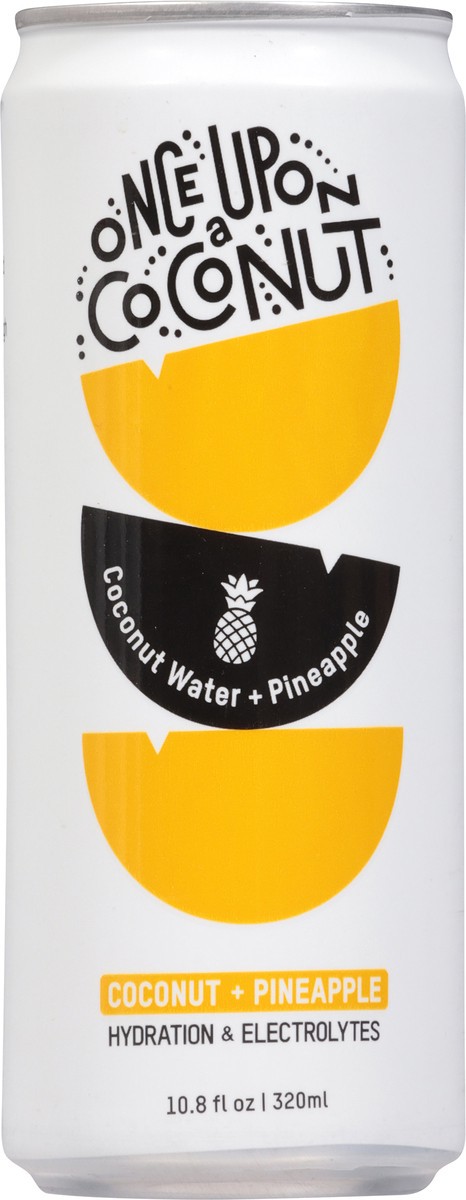 slide 4 of 15, Once Upon A Coconut Coco Wtr+pineapple, 10.8 oz