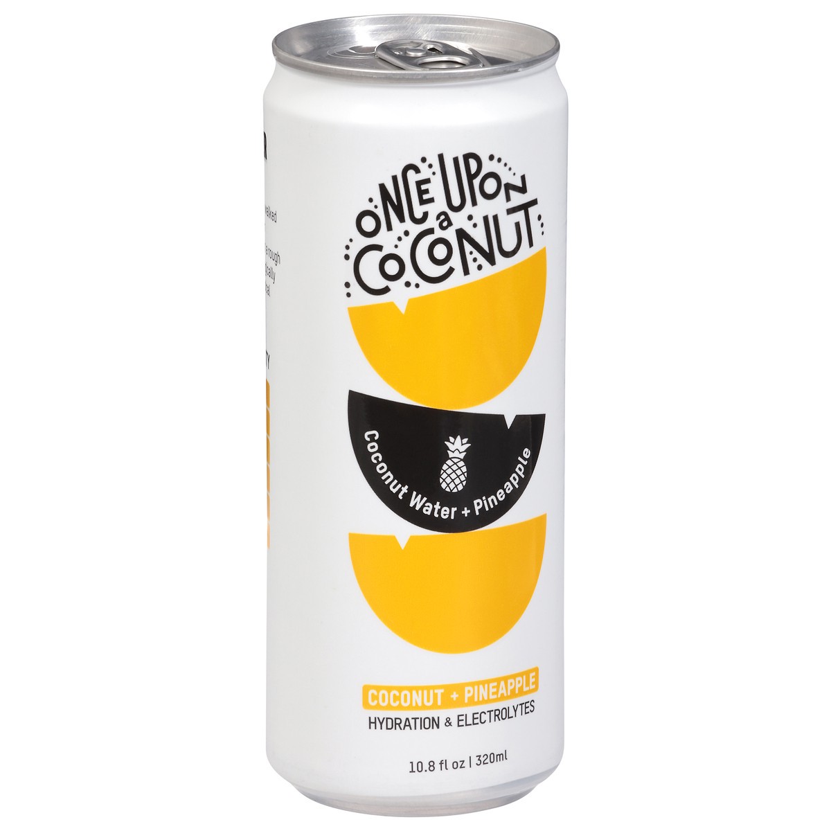 slide 9 of 15, Once Upon A Coconut Coco Wtr+pineapple, 10.8 oz